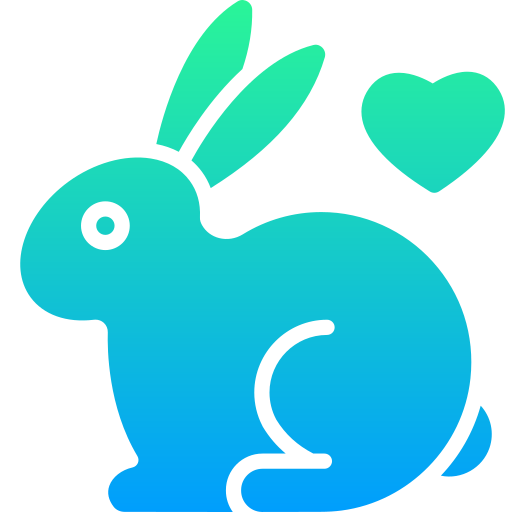 Cruelty-free logo – no animal testing, ethically made